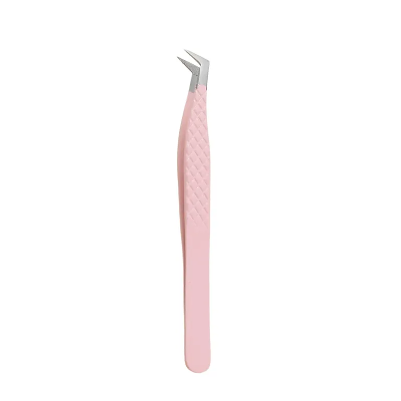 L-Type 45° boot lash tweezers
