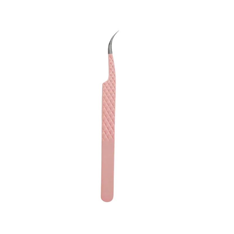 J-Type curved lash tweezers