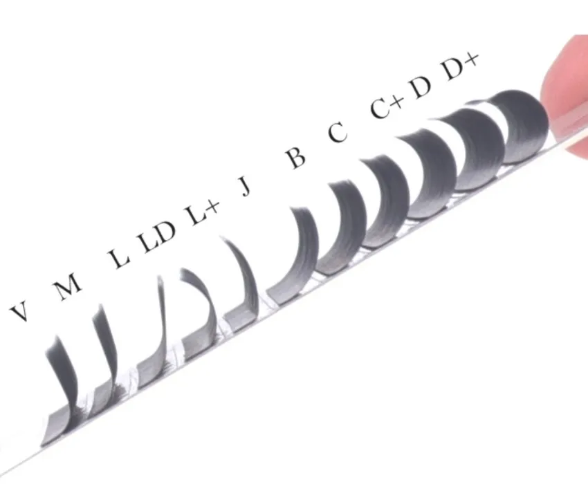 Lash curl types comparison chart