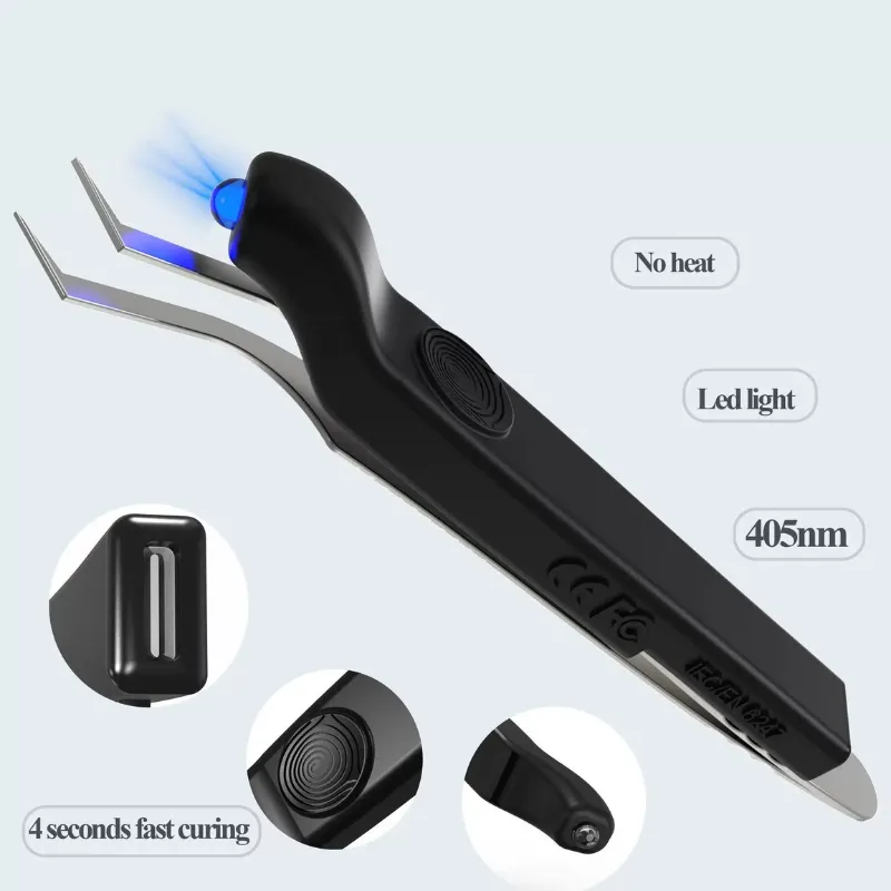 Mini UV pen lamp for lash touch-ups